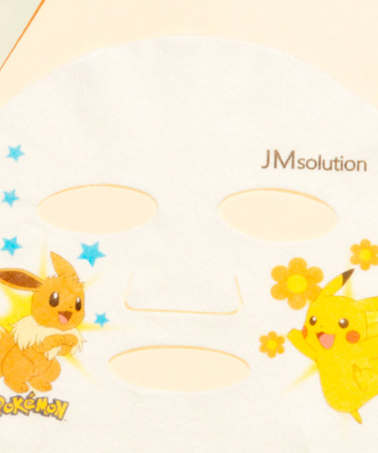 JM Solution Маска тканевая для сияния кожи с галактомисисом Galactomyces Mask X Pokemon EEVEE, 30мл (2)