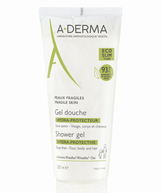 A-DERMA Гель увлажняющий для очищения тела, 200мл