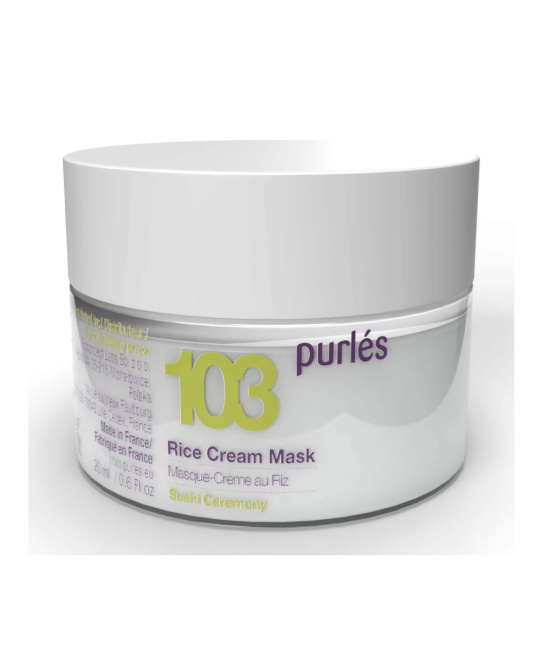 Purles Миниатюра Рисовая кремовая маска для лица, 20мл