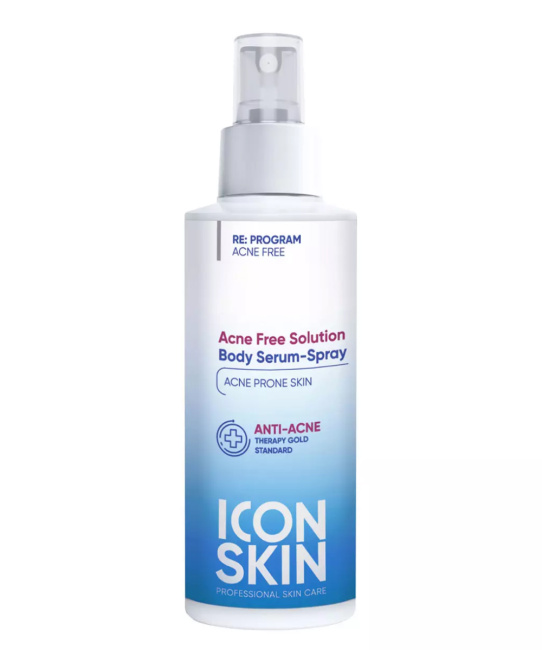 Icon skin Сыворотка-спрей Acne Free Solution, 100мл