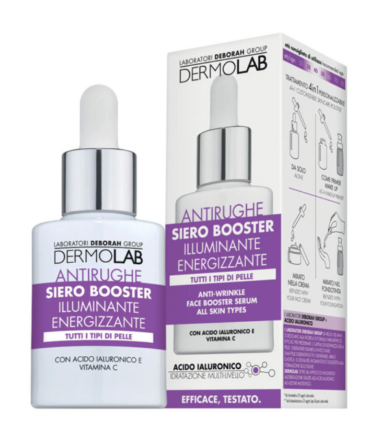DERMOLAB Сыворотка для лица против морщин ANTI-WRINKLE FACE BOOSTER SERUM, 30 (2)