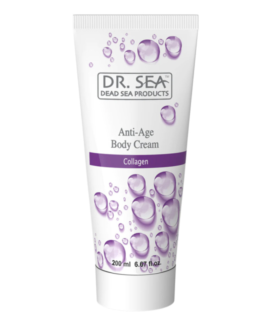 Dr.Sea Крем для тела омолаживающий с коллагеном, 200мл