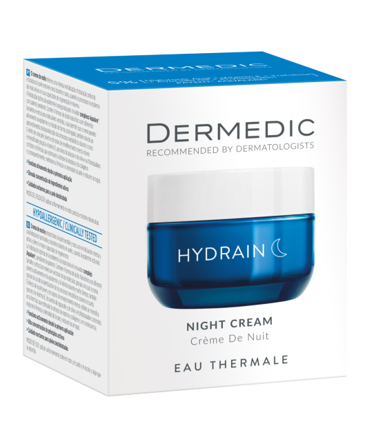 Dermedic Крем для лица ночной HYDRAIN3 HIALURO, 50мл (3)