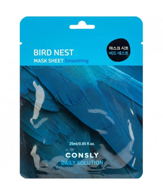 Consly Тканевая маска для лица с экстрактом ласточкиного гнезда, 25мл