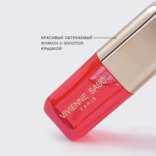 Vivienne Sabo Масло для губ тон 04  полупрозрачный красный, 3.5мл (4)
