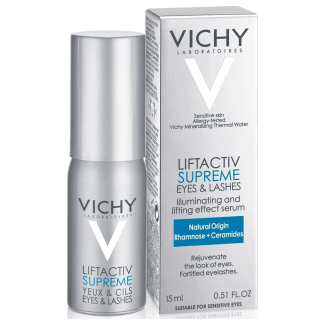VICHY Сыворотка для лифтинга и сияния для кожи вокруг глаз, 15мл (5)
