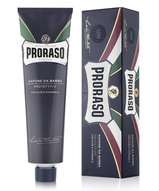 PRORASO Крем для бритья защитный с алоэ и витамином Е, 150мл