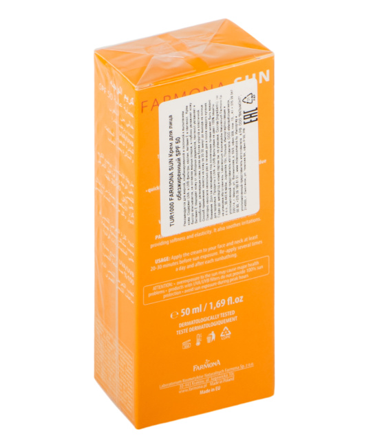 Farmona PROFESSIONAL Крем защитный для лица обезжиренный SPF 50 SUN balance, 50мл (3)