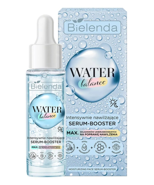 Bielenda Bielenda Сыворотка-бустер для лица интенсивно увлажняющая WATER BALANCE, 30г (1)