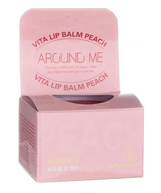 WELCOS Бальзам для губ с экстрактом персика, 15г (3)