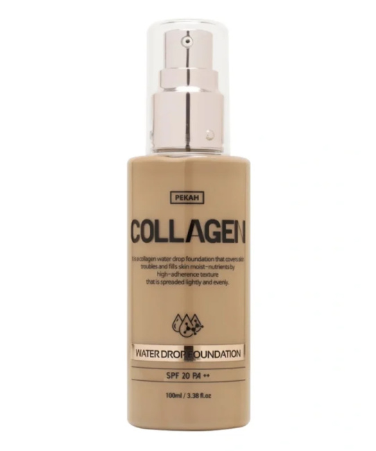 PEKAH Увлажняющая тональная основа с коллагеном Collagen Water Drop, 13 тон (слоновая кость), 100мл