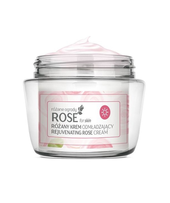 Floslek Восстанавливающий дневной крем для лица Роза, 50мл