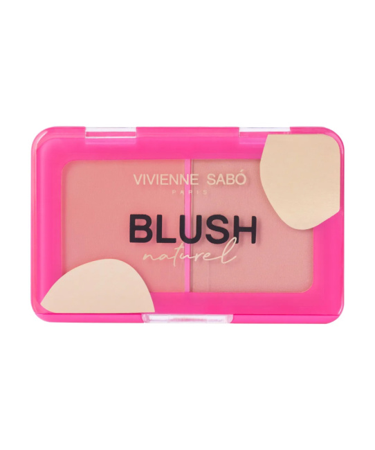 Vivienne Sabo Палетка румян Naturel тон 01 нежно-розовый, 6г