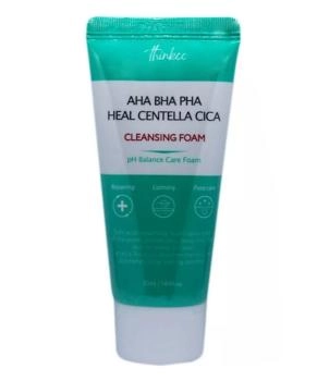 Thinkco Пенка очищающая для проблемной кожи с AHA, BHA, PHA кислотами и центеллой азиатской, 50мл
