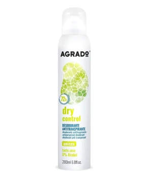 Agrado Дезодорант-антиперспирант унисекс DRY CONTROL, 200мл