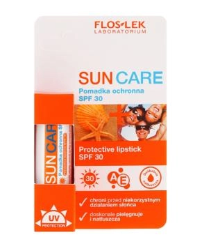 Floslek Защитный бальзам для губ с UV-фильтром SPF 30, 19