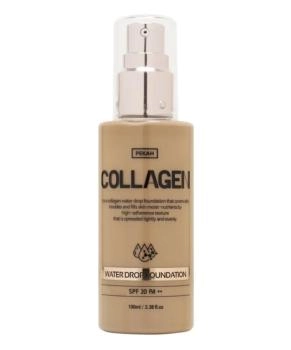 PEKAH Увлажняющая тональная основа с коллагеном Collagen Water Drop, 23 тон (натурально бежевый), 100мл