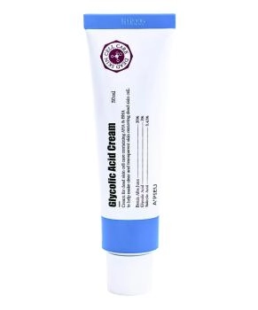A`PIEU Крем для лица с АНА и ВНА кислотами Glycolic Acid Cream, 50мл