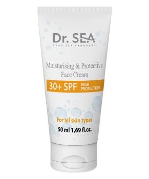 Dr.Sea Увлажняющий и защитный крем 30+ SPF, 50мл