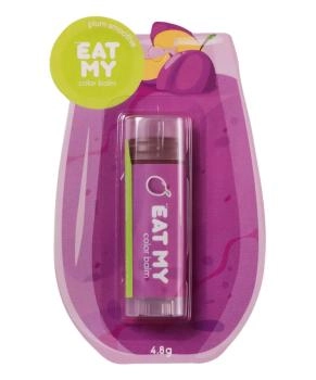 EAT MY Оттеночный бальзам для губ "Сливовый смузи", 4.8г
