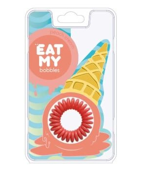 EAT MY Резинки для волос "Сливочный персик" 3 шт, 3шт