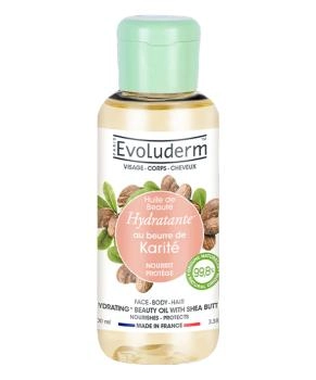 Evoluderm Увлажняющее косметическое масло ши, 100мл