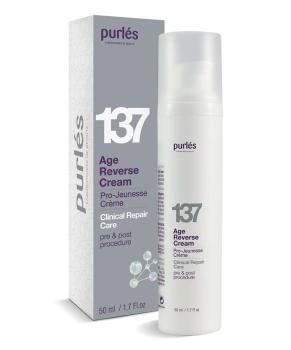 Purles Антивозрастной крем ухода за кожей лица 137, 50мл