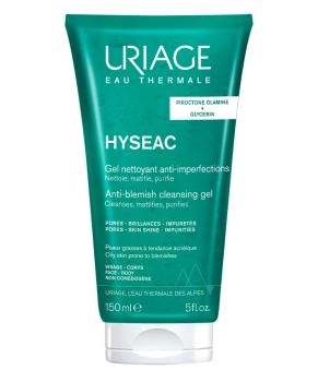 Uriage Гель очищающий для лица против несовершенств кожи HYSEAC ANTI-IMPERFECTIONS, 150мл