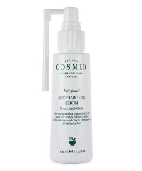 Cosmed Сыворотка для волос  косметическая укрепляющая, защитная с кофеином и биотином HAIR GUARD ANTI-HAIR LOSS SERUM, 100мл