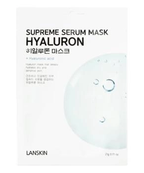 Lanskin  Тканевая маска для лица с гиалуроновой кислотой, 21г
