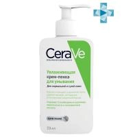 CeraVe Увлажняющий крем-пенка для умывания, 236мл