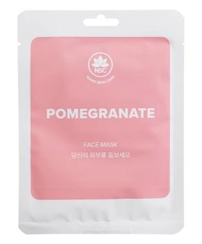 NAME SKIN CARE NAME SKIN CARE Маска тканевая для лица с экстрактом Граната, 22 г, 22мл
