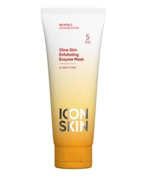 Icon skin Энзимная очищающая маска-гоммаж Glow skin, 75мл