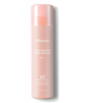 JM Solution Спрей солнцезащитный с экстрактом розы GLOW LUMINOUS FLOWER SUN SPRAY ROSЕ, 180мл