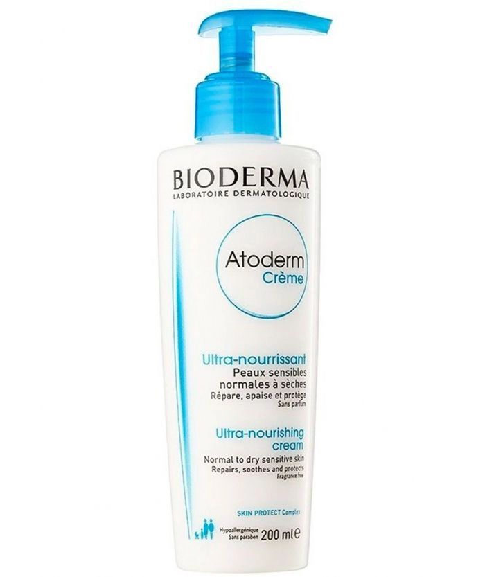 Bioderma Питательный крем для сухой кожи лица и тела, 200мл