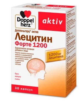 Doppelherz Лецитин Форте 1200 Aktiv №30 (30 капс.)