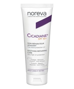 Noreva Крем восстанавливающий смягчающий SPF 50+ Cicadiane, 40мл