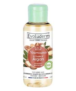 Evoluderm Питательное косметическое масло арганы, 100мл