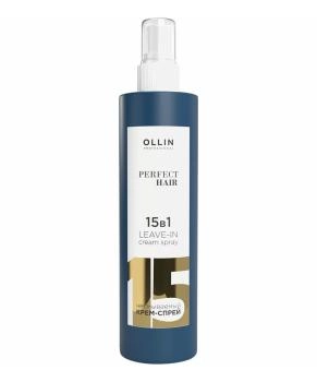 OLLIN Несмываемый крем-спрей для волос 15 в 1, 250мл