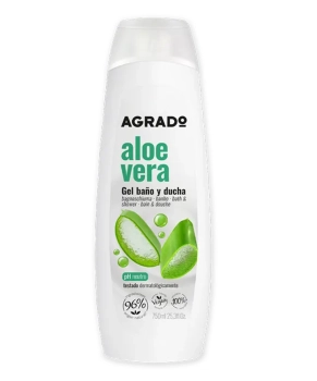 Agrado Гель для ванны и душа АЛОЭ ВЕРА, 750мл