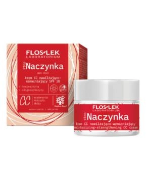 Floslek СС -крем для лица укрепляющий дневной против покраснений stopNaczynka, 50мл