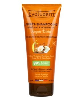 Evoluderm Питательный кондиционер с маслами Арганы и Ши для очень сухих и поврежденных волос, 200мл
