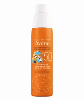 AVENE Детский солнцезащитный спрей для чувствительной кожи SPF 50+, 200мл