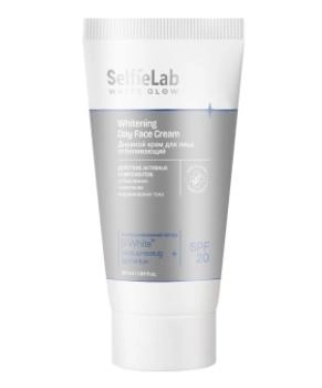 Selfielab Дневной крем для лица отбеливающий White Glow, 50