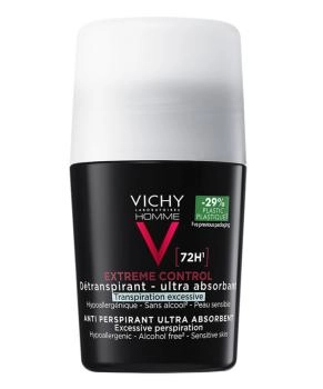 VICHY Дезодорант-антиперспирант мужской 72 ч против избыточного потоотделения, 50мл