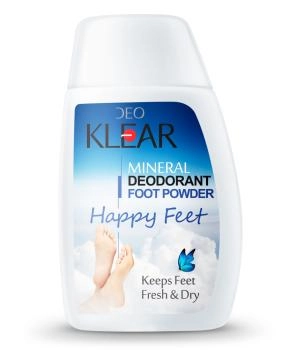 DEOKLEAR Дезодорант для ног амонийный, порошок, 70г