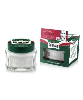 PRORASO Крем до бритья освежающий с маслом эвкалипта и ментолом, 100мл