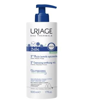 Uriage Первое успокаивающее очищающее масло BEBE 1ERE HUILE LAVANTE, 500мл