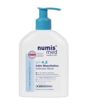Numis med Гель для интимной гигиены с пантенолом для чувствительной кожи pH 4,2 SENSITIVE, 200мл