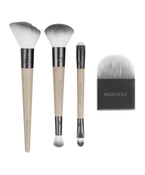 EcoTools Набор кистей для макияжа Love Your Skin, 4шт